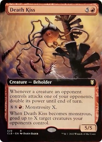 Death Kiss (Extended Art) [Commander Legends: Battle for Baldur's Gate] | Rook's Games and More