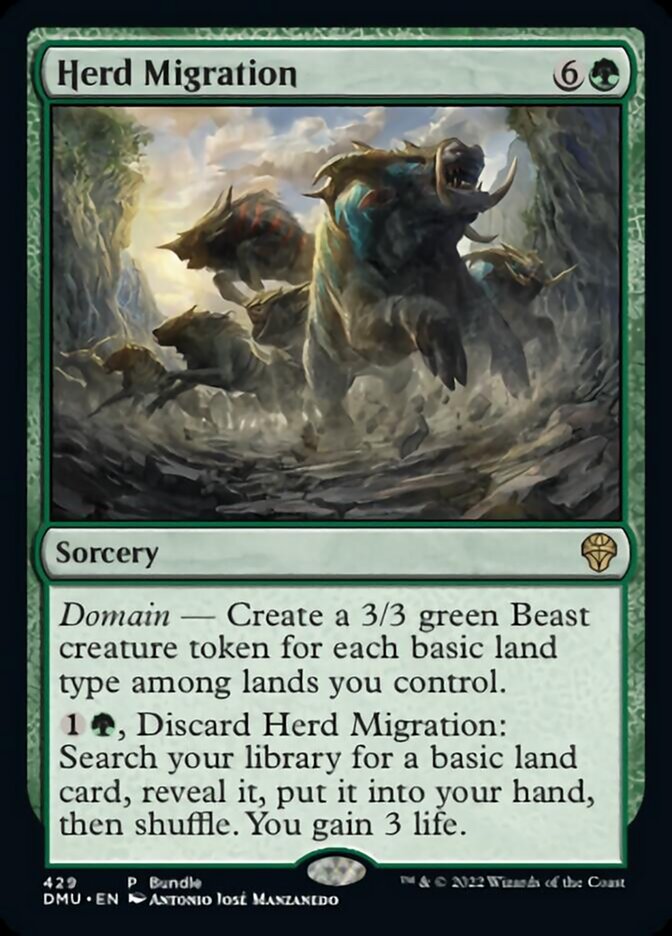 Herd Migration (Bundle) [Dominaria United] | Rook's Games and More