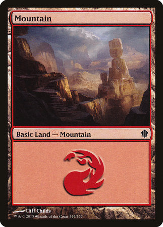 Mountain (349) [Commander 2013] | Rook's Games and More