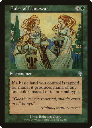 Pulse of Llanowar [Invasion] | Rook's Games and More
