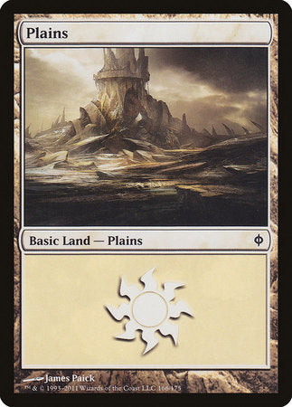 Plains (166) [New Phyrexia] | Rook's Games and More