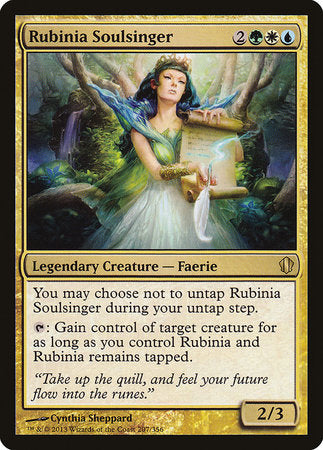 Rubinia Soulsinger [Commander 2013] | Rook's Games and More