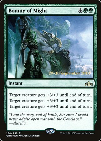 Bounty of Might [Guilds of Ravnica Promos] | Rook's Games and More