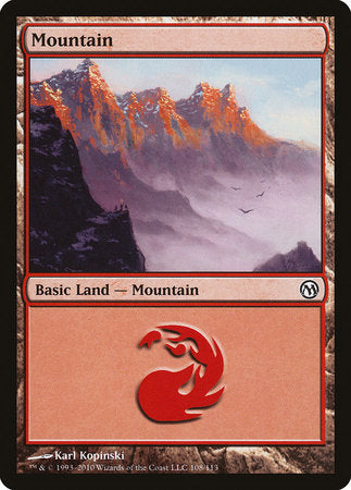 Mountain (108) [Duels of the Planeswalkers] | Rook's Games and More