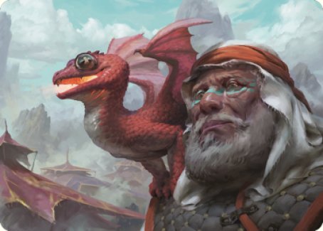 Dragon Whelp Art Card [Dominaria United Art Series] | Rook's Games and More