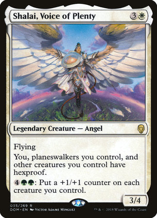 Shalai, Voice of Plenty [Dominaria] | Rook's Games and More