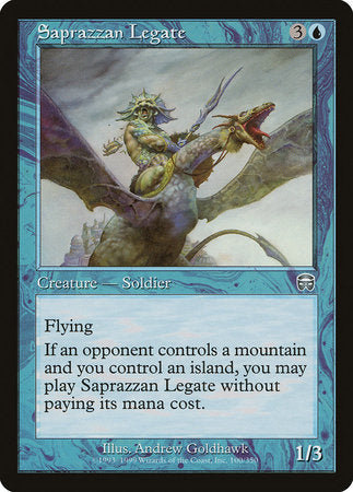 Saprazzan Legate [Mercadian Masques] | Rook's Games and More