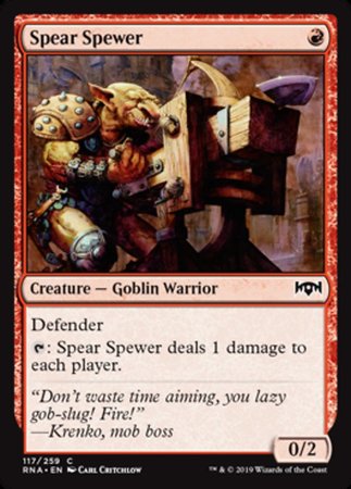 Spear Spewer [Ravnica Allegiance] | Rook's Games and More
