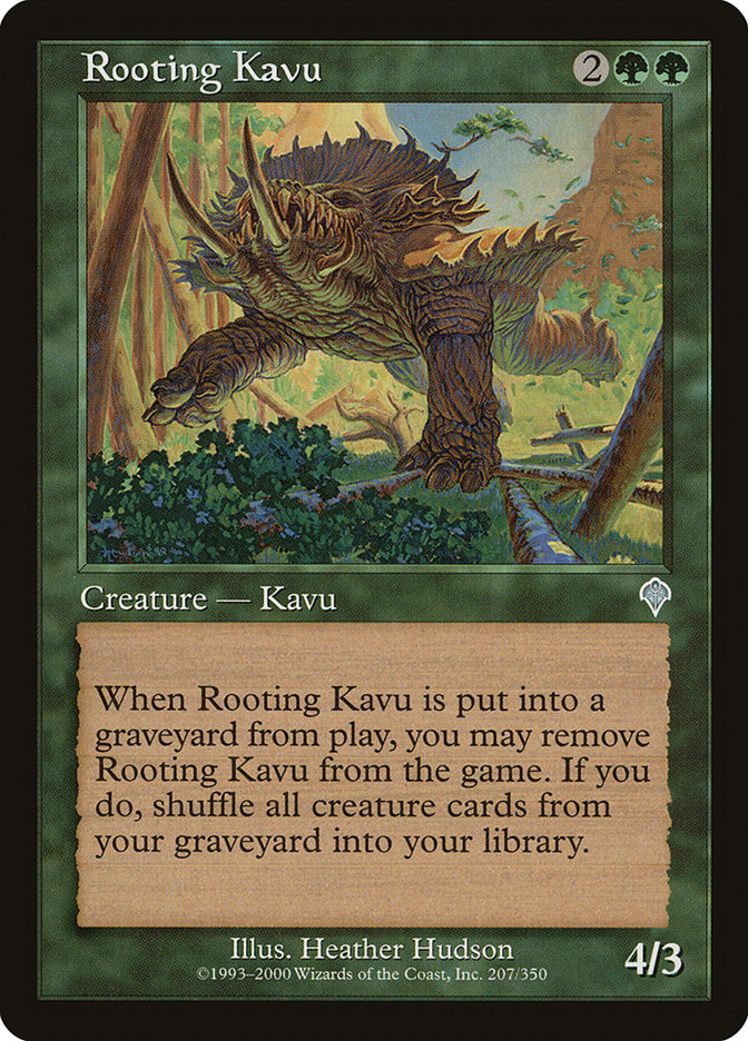 Rooting Kavu [Invasion] | Rook's Games and More