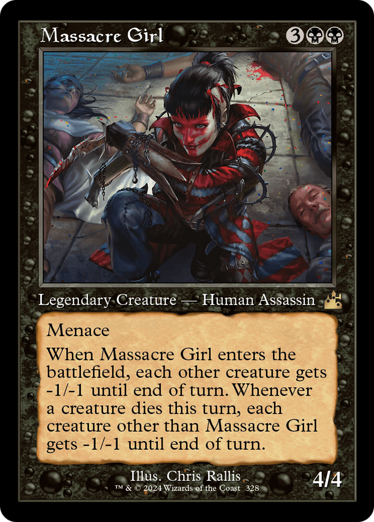 Massacre Girl (Retro) [Ravnica Remastered] | Rook's Games and More