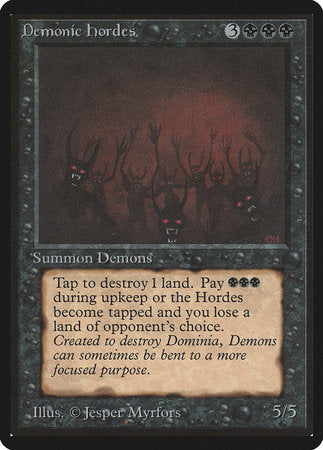 Demonic Hordes [Limited Edition Beta] | Rook's Games and More