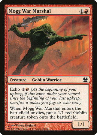 Mogg War Marshal [Modern Masters] | Rook's Games and More