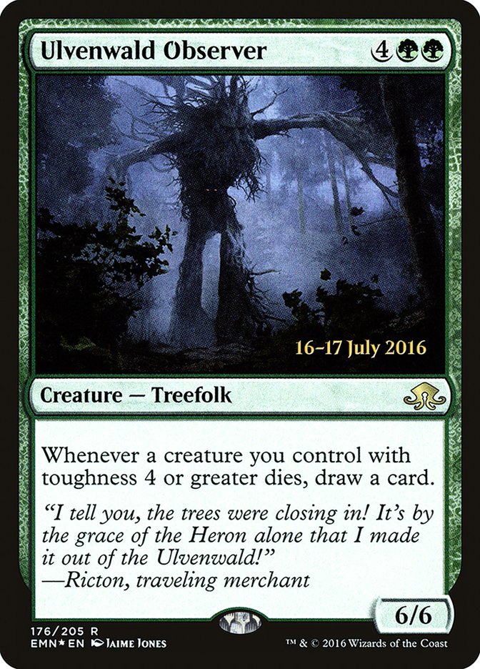 Ulvenwald Observer  [Eldritch Moon Prerelease Promos] | Rook's Games and More