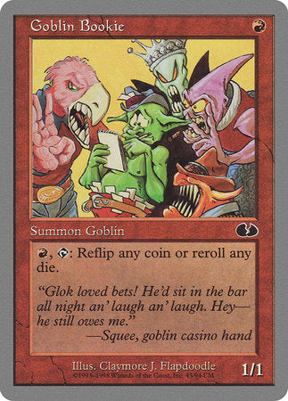 Goblin Bookie [Unglued] | Rook's Games and More