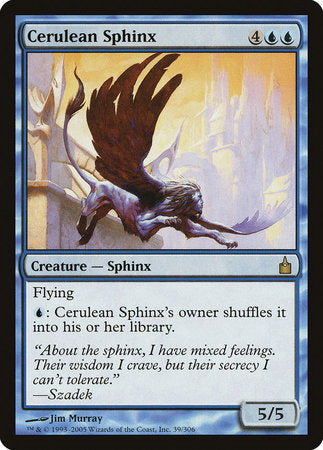 Cerulean Sphinx [Ravnica: City of Guilds] | Rook's Games and More