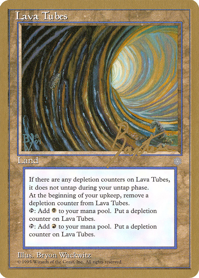 Lava Tubes (George Baxter) [Pro Tour Collector Set] | Rook's Games and More