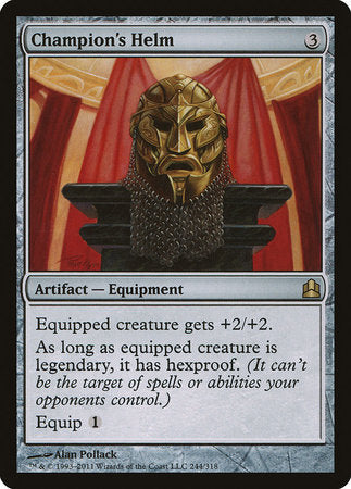 Champion's Helm [Commander 2011] | Rook's Games and More