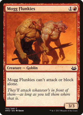 Mogg Flunkies [Modern Masters 2017] | Rook's Games and More