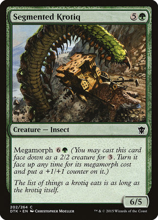 Segmented Krotiq [Dragons of Tarkir] | Rook's Games and More