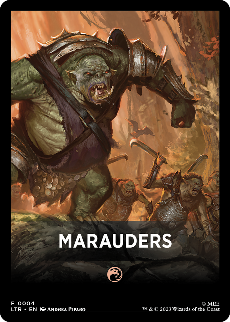 Marauders Theme Card [The Lord of the Rings: Tales of Middle-Earth Tokens] | Rook's Games and More