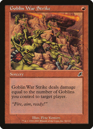 Goblin War Strike [Scourge] | Rook's Games and More