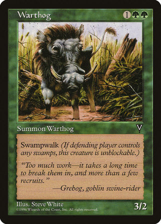 Warthog [Visions] | Rook's Games and More