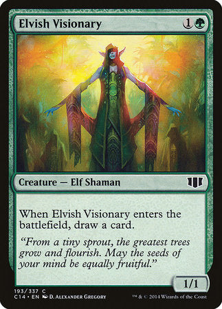 Elvish Visionary [Commander 2014] | Rook's Games and More