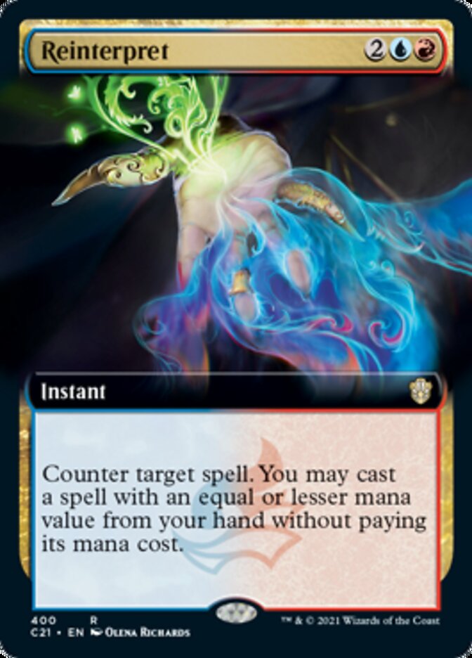Reinterpret (Extended) [Commander 2021] | Rook's Games and More