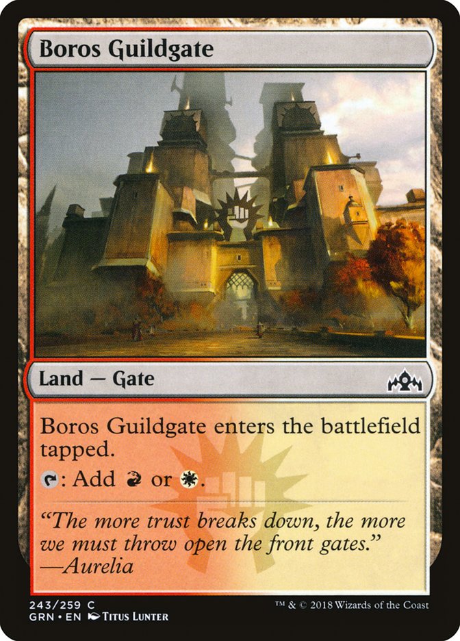 Boros Guildgate (243/259) [Guilds of Ravnica] | Rook's Games and More