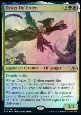 Drizzt Do'Urden [Dungeons & Dragons: Adventures in the Forgotten Realms Prerelease Promos] | Rook's Games and More
