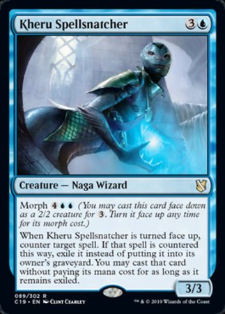 Kheru Spellsnatcher [Commander 2019] | Rook's Games and More