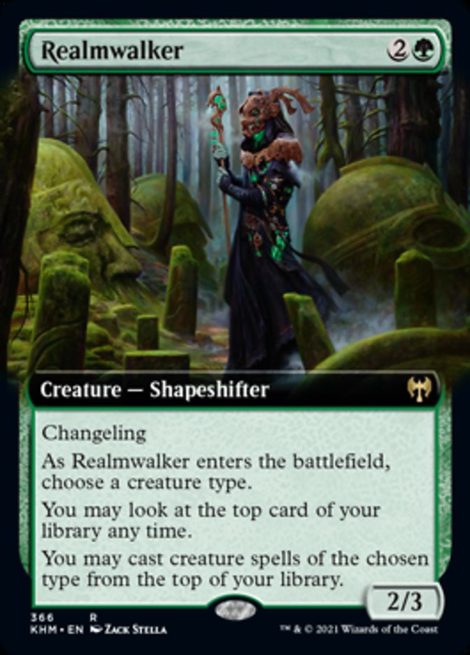 Realmwalker (Extended Art) [Kaldheim] | Rook's Games and More
