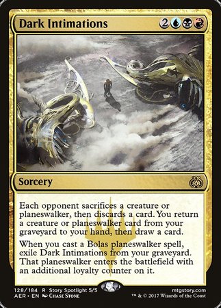 Dark Intimations [Aether Revolt] | Rook's Games and More