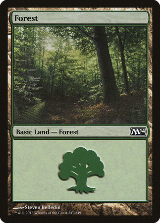 Forest (247) [Magic 2014] | Rook's Games and More