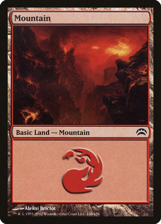 Mountain (148) [Planechase 2012] | Rook's Games and More