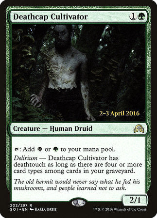 Deathcap Cultivator [Shadows over Innistrad Promos] | Rook's Games and More