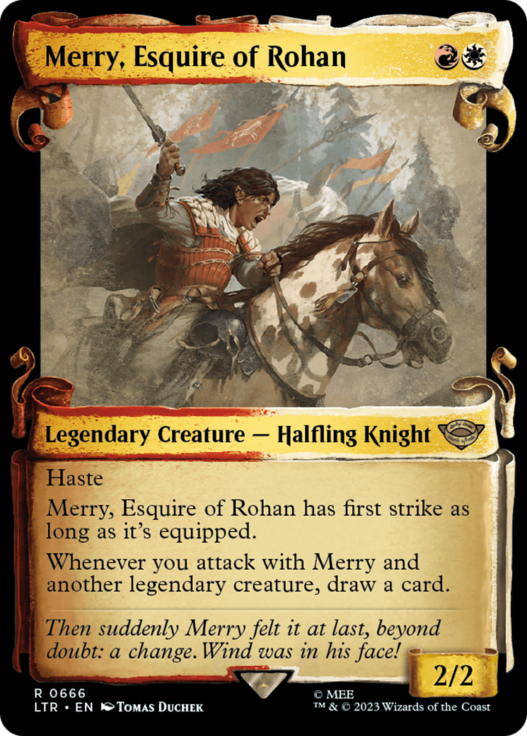 Merry, Esquire of Rohan [The Lord of the Rings: Tales of Middle-Earth Showcase Scrolls] | Rook's Games and More