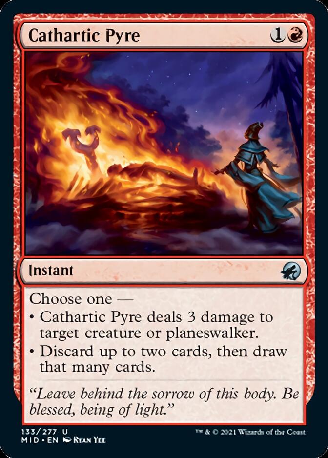 Cathartic Pyre [Innistrad: Midnight Hunt] | Rook's Games and More