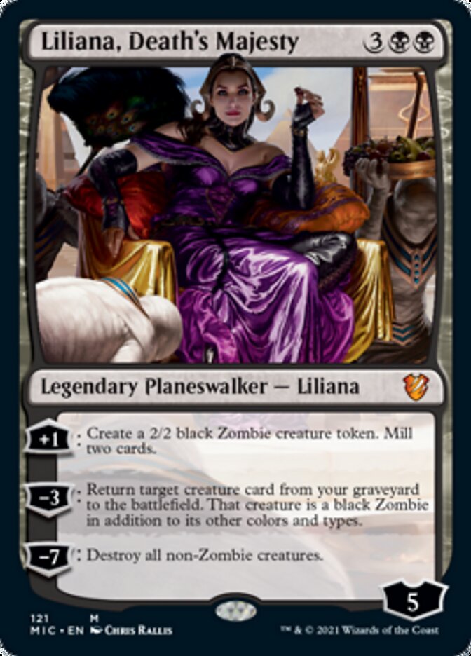 Liliana, Death's Majesty [Innistrad: Midnight Hunt Commander] | Rook's Games and More