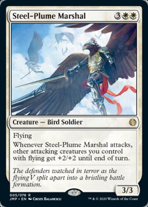 Steel-Plume Marshal [Jumpstart] | Rook's Games and More