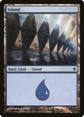 Island (236) [Rise of the Eldrazi] | Rook's Games and More