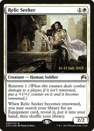 Relic Seeker [Magic Origins Promos] | Rook's Games and More