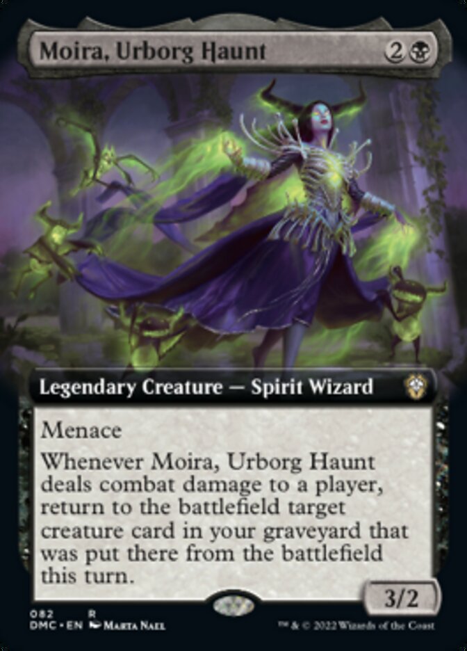 Moira, Urborg Haunt (Extended Art) [Dominaria United Commander] | Rook's Games and More