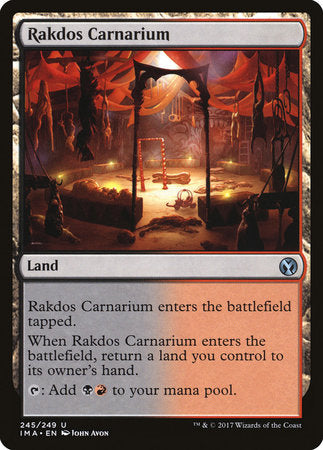 Rakdos Carnarium [Iconic Masters] | Rook's Games and More