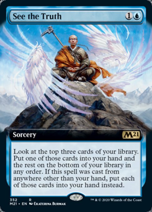 See the Truth (Extended Art) [Core Set 2021] | Rook's Games and More