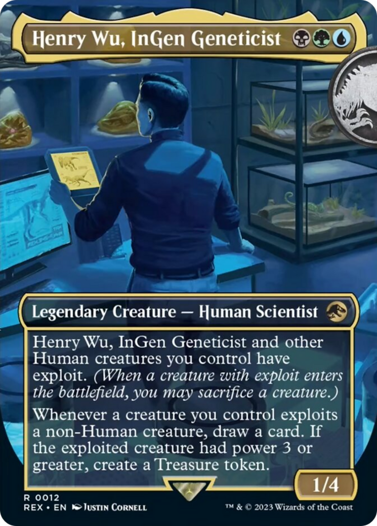 Henry Wu, InGen Geneticist (Borderless) [Jurassic World Collection] | Rook's Games and More