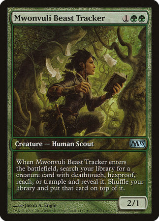 Mwonvuli Beast Tracker [Magic 2013 Promos] | Rook's Games and More