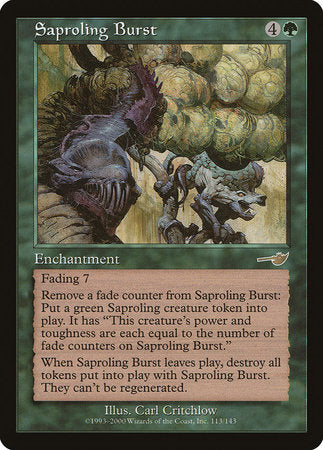 Saproling Burst [Nemesis] | Rook's Games and More