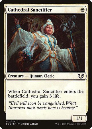 Cathedral Sanctifier [Duel Decks: Blessed vs. Cursed] | Rook's Games and More