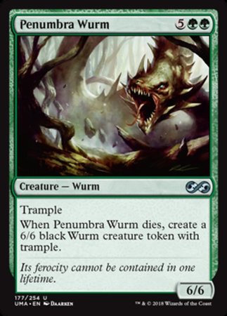 Penumbra Wurm [Ultimate Masters] | Rook's Games and More